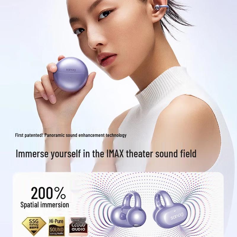 SENA S6S Pro Bone Conduction Ear Clip Headphones