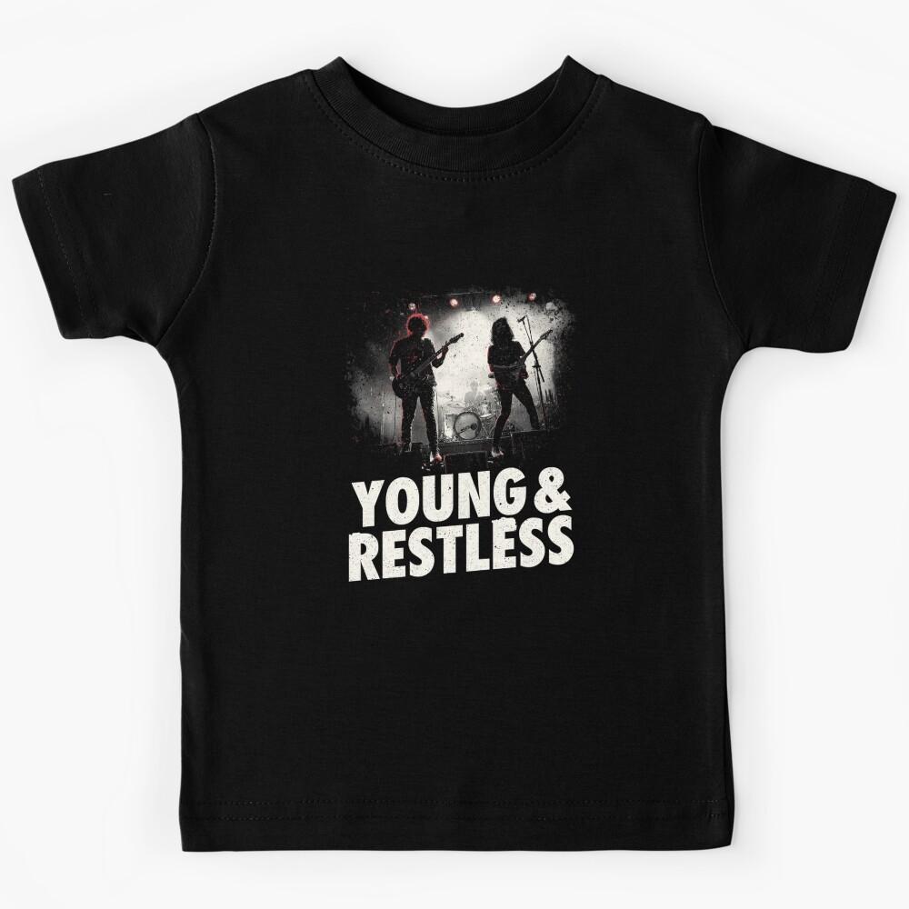 Copy of Restless Rock Energy - Grunge Indie Concert Illustration Kids T-Shirt 100