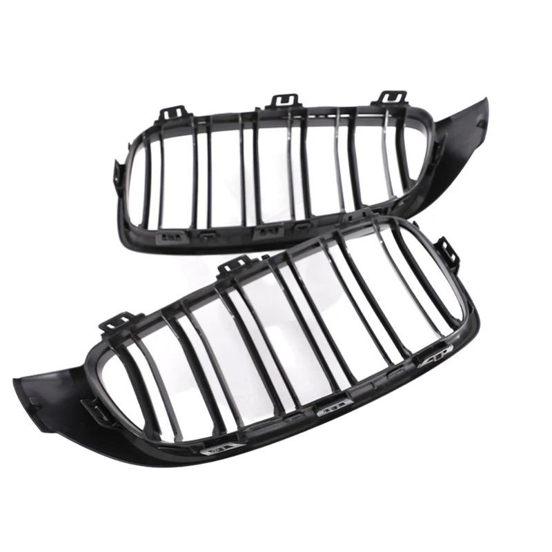 new Front Bumper Kidney Gloss Black Grill For BMW 4 Series Gran F32 F33 F36 F80 F82 2013-