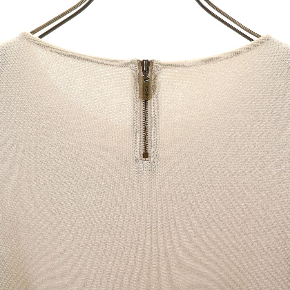 FOXEY 7 minutes sleeve Tunic 38 beige Women Used