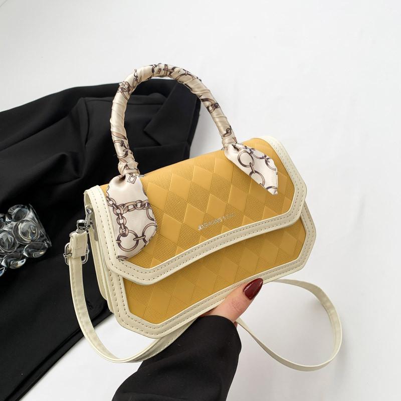 Fashionable Minimalist Crossbody Bag Chic Small Square Handbag For Daily Use In Various Colors