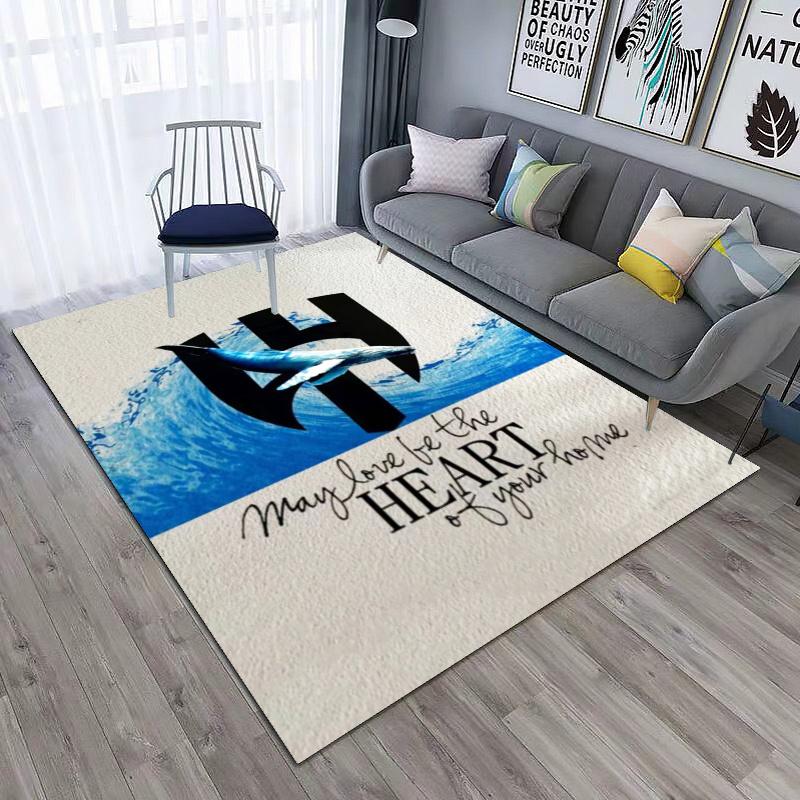 Roshn Saudi League football team Al Hilal SFC Neymar da Silva Santos Júnior carpet is suitable for living room and bedroom office decorative carpet K2
