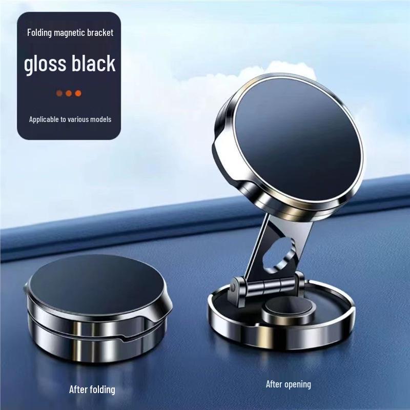 Magsafe Magnetic Car Phone Holder - Rotating, Folding Dashboard Mount Standard
