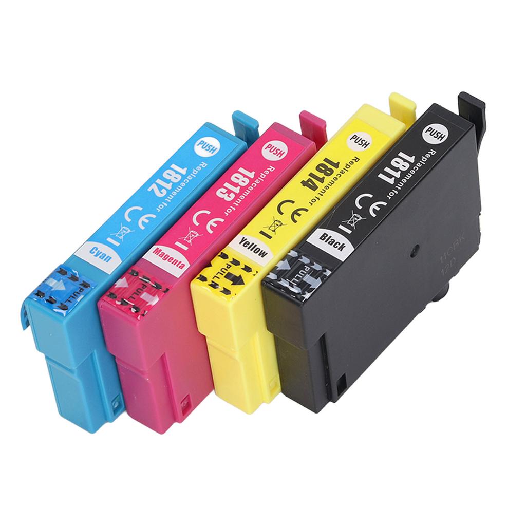 4Pcs Ink Cartridges Compatible Refill Replacement 4 Colors BK C M Y for XP 30 102 202 205 302 305 402 405 Inkjet Printer