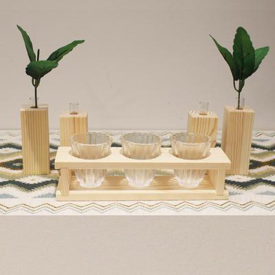 Shinto Shrine Set, Modern Shinto Shrine Table, Offerings, Worship SH-SG-PINE-SIFANGSET