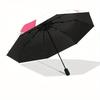 1pc Tropical Bird Auto Umbrella - Auto Open/Close Folding Umbrella with Reinforced 8-Rib Frame, 122