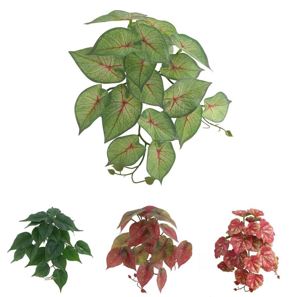 Realistische Grüne Pflanze 3D-Druck Ipomoea Batatas Blatt Innendekoration für Wohnraum