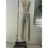 Frühling Sommer Damen High Waist Weite Hosen, Lässige Atmungsaktive Schlankmachende Hosen für Damen Europäische Amerikanische Mode