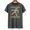 Black Electrician Skeleton Humor T-Shirt ‘Shut The Main Breaker Off’ Graphic Casual Tee for Electric Enthusiasts Trendy Outfits