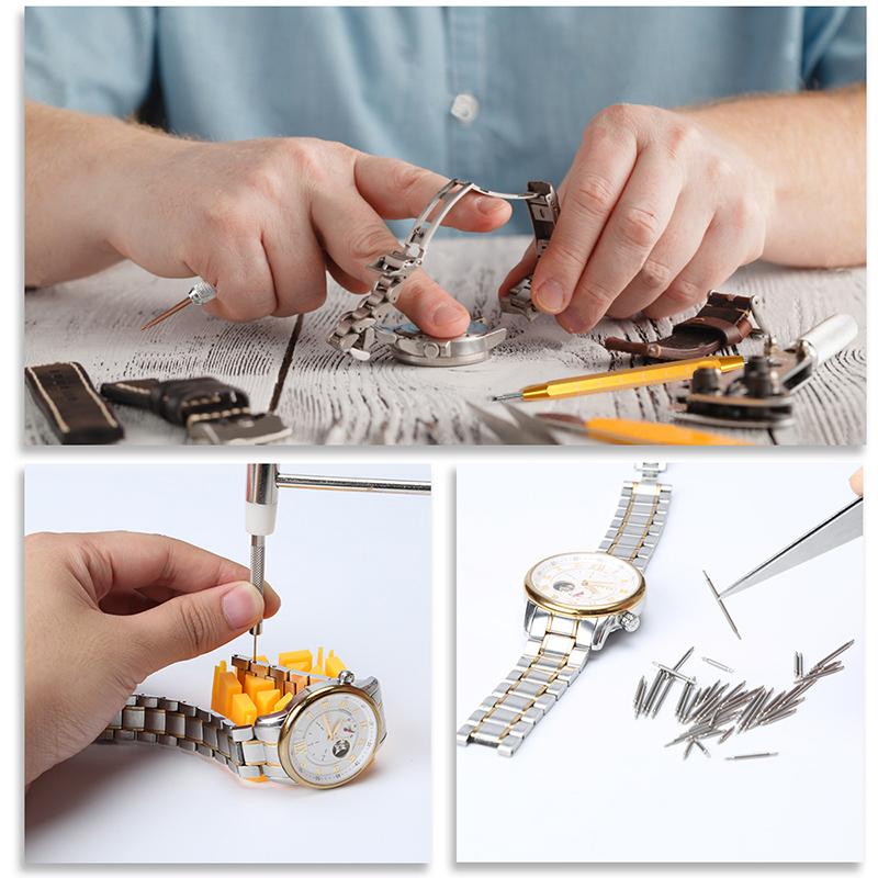 149pcs Watches Battery Replacement Watch Band Link Remover Spring Bar Tool Kit