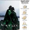 1pc The Matrix Flannel Throw Blanket - HD Printed Lightweight Soft Warm All-Season Blanket for Sofa, Bed, Travel, Camping 025