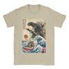 Minus One Vintage King Of Monsters T Shirt for Unisex Cotton TShirt Crewneck Godzilla Tees Short Sleeve Clothes Graphic Printed