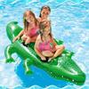 Schwarzer Hai Blauwal Großes Krokodil Wasser aufblasbares Schwimmbett Kleines Krokodil Reittier Schwimmring Schwimmen Wasser Outdoor aufblasbar