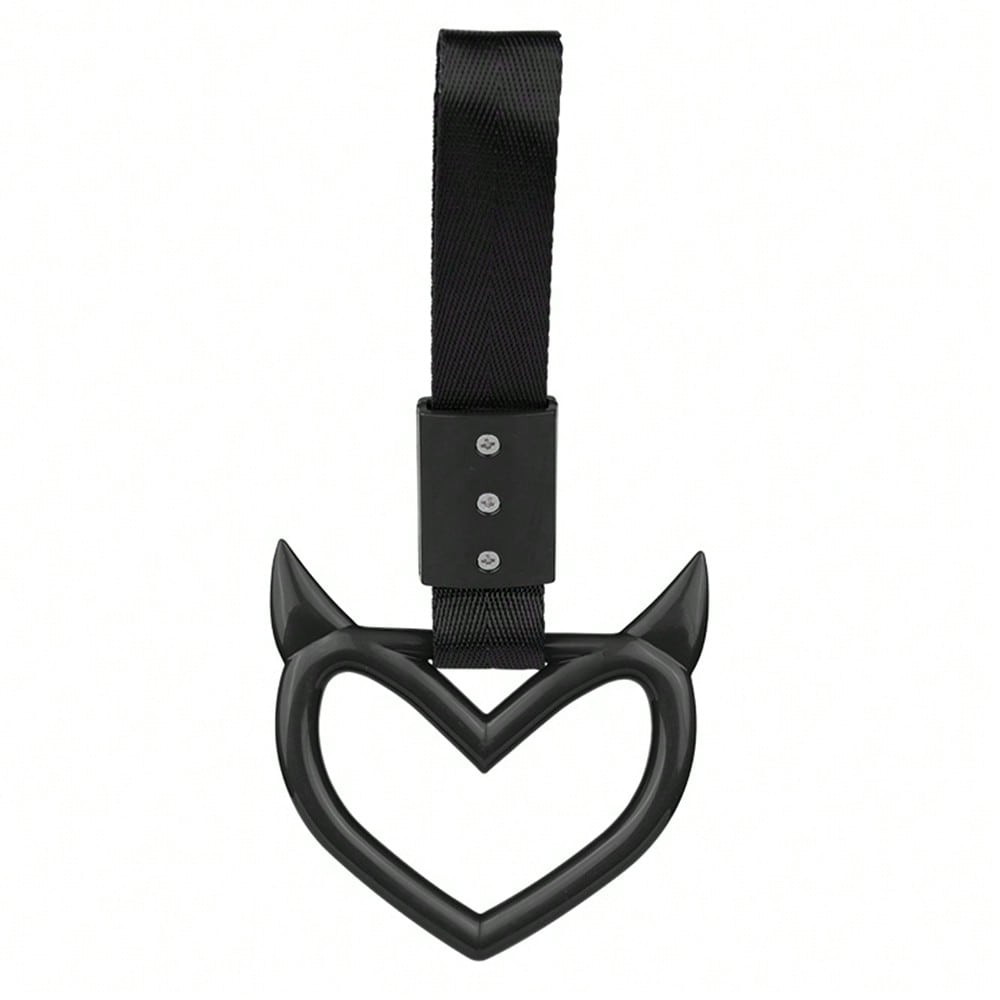 Modifikovaný Devil Heart Tsurikawa Závodní Ruční Popruh Kroužek Auto Varovný Kroužek Autobus Vlak Univerzální Rukojeť Popruh Tsurikawa Kroužek