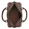 Coach Rowan 26 Logo Adjustable Shoulder Strap Pebbled Leather Shoulder Crossbody Handbag Medium Women's Dark Stone