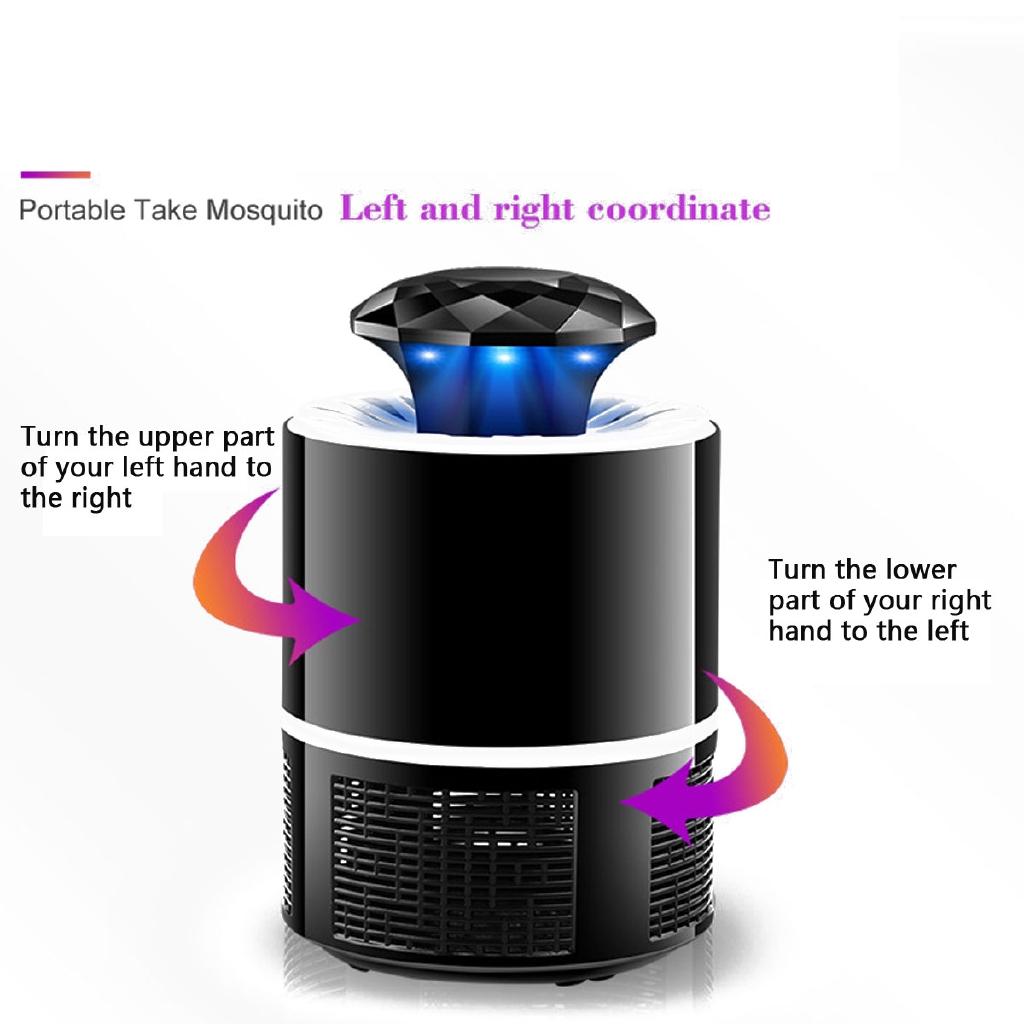 LED Mückenvernichtungslampe/ Anti-Mückenfalle Elektrische Mückenlampe Zuhause LED-Licht Insektenvernichter Mückenvernichter Insektenfallenlampe