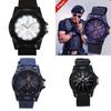 Men's Watch With Sport Military Analog Design And Durable Nylon Strap Ideal Gift