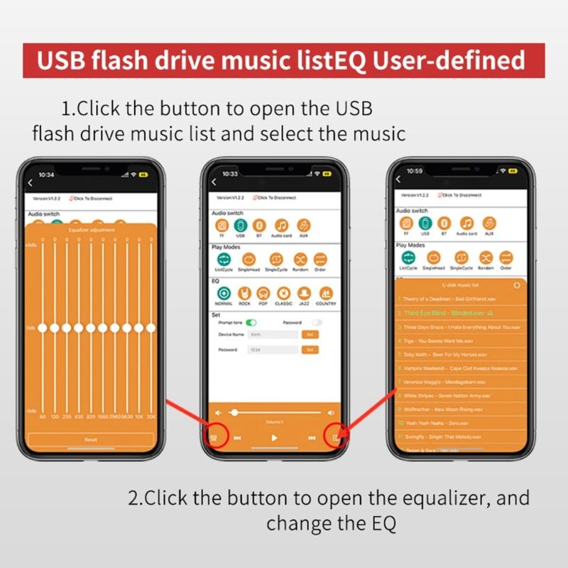 T1002P 100W x2 Digital Amplifier Board TPA3221 and 3116 Powerful Output And Bass Treble Adjustment For Home Theater