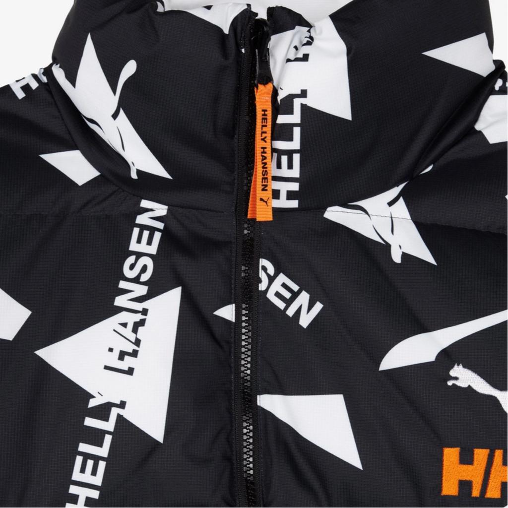 Puma X Helly Hansen Kolaborace Stojáček Reversibilní Hřejivá Bavlněná Bunda Unisex Svrchní Oblečení Vícebarevná 597081-01