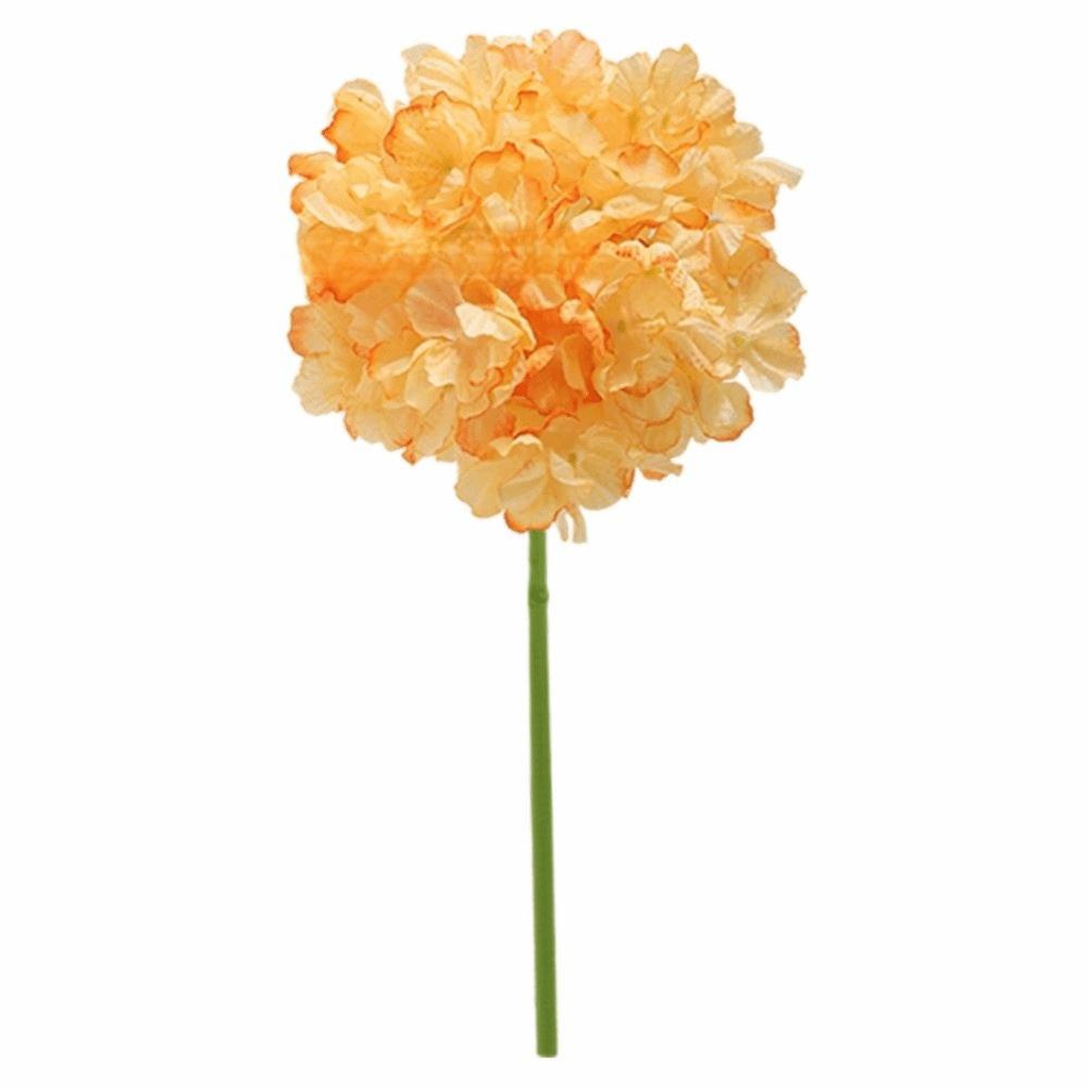 Reusable Hydrangea Artificial Flowers Bouquet Realistic Look Faux Flower Silk Flower  Home Ornament