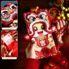 Cute Cloth Red Envelope Bag Crossbody Capable Creative Dragon Shoulder Bag 3D Snake Year New Year Red Packet Unisex