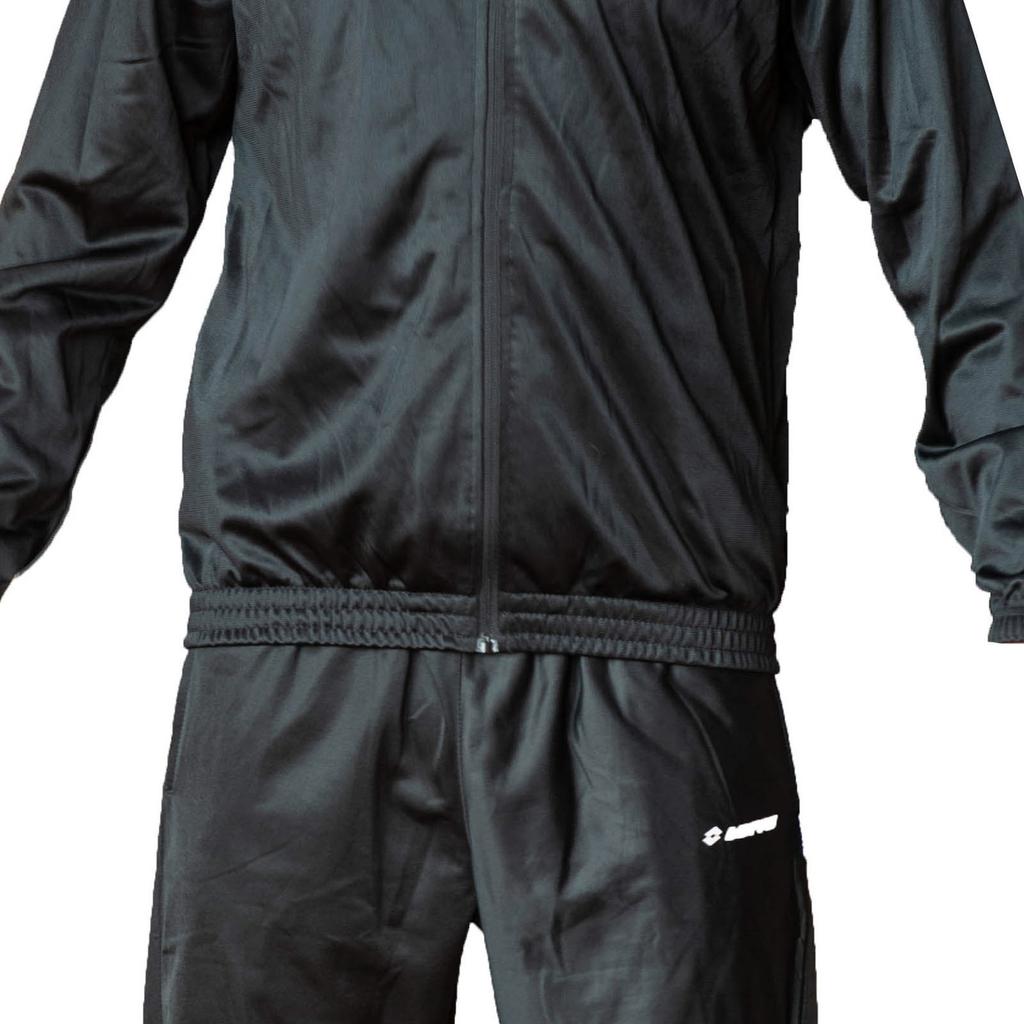 Lotto Tricot Tracksuit, Mens Black Tracksuit
