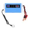 Araba Akü Şarj Cihazı 12V 24V Verimli Akıllı LCD Ekran Otomatik Aktarım Darbe Onarımı 10Ah‑200Ah için 110‑240V