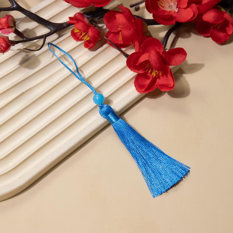Yuxiao 7Cm Small Fringed Ear Beaded Thin Thread Bookmark Hanging Ear U Disk Sachet Sachet Pendant Fan Pendant