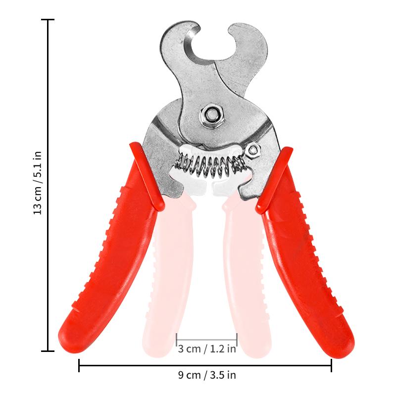 1Pcs Ear Tags Cutting Pliers Ear Tag Pliers Cattle Sheep Farm Breeding Animal Husbandry Identity Recognition Tool Veterinarian
