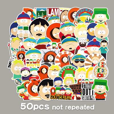 50 South Park Graffiti Stickers for Luggage, Notebooks, Skateboards & More