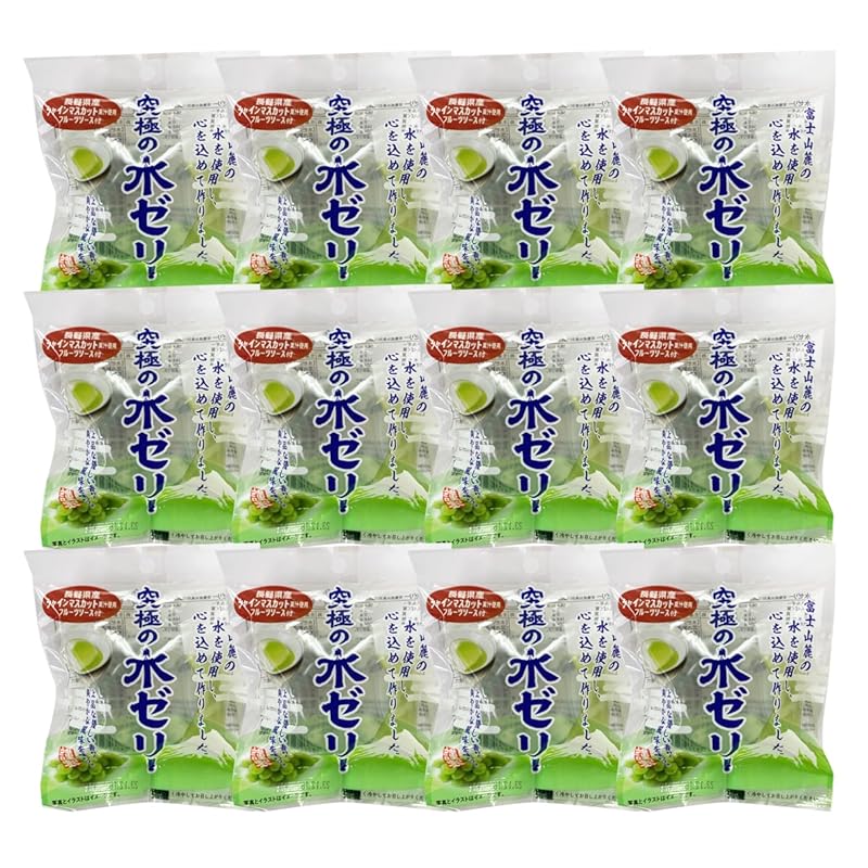 

Water jelly (with shine muscat sauce) (1 piece x 12 bags)
