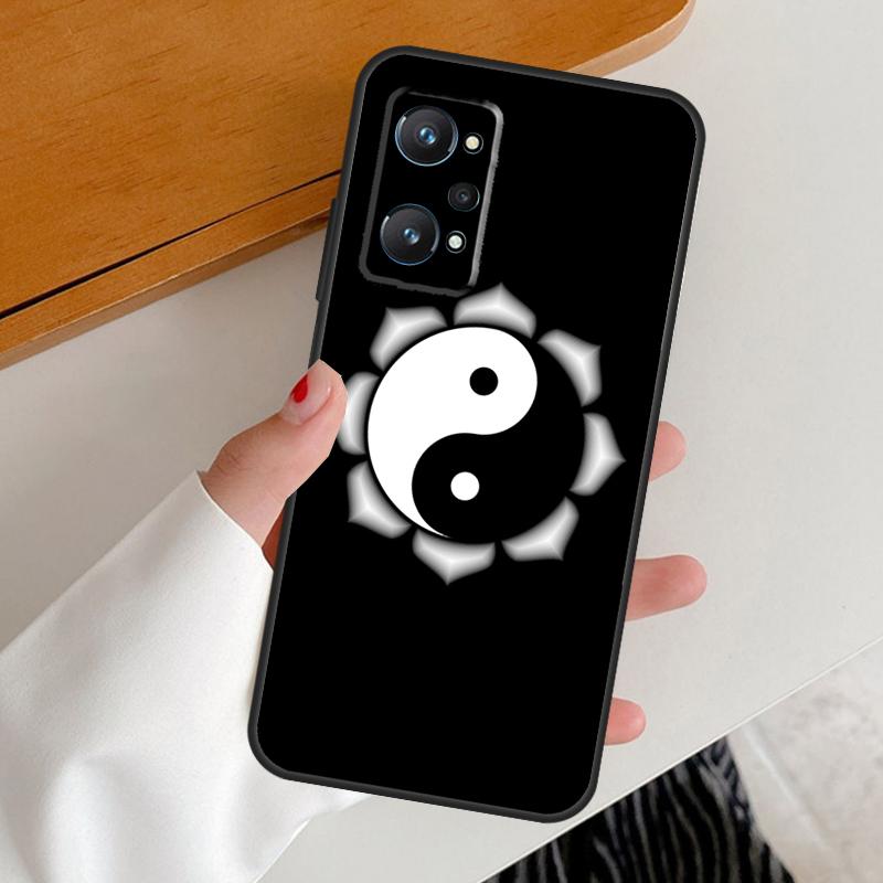 Eight Diagrams Taiji Yin Yang For Realme C53 C51 C55 C67 C30 C31 C33 C35 C21Y C25s GT5 9 10 11 12 Pro Plus GT Neo 6 Case