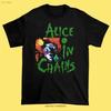 Alice In Chains Band Member Music Unisex Black T-shirt Size S-5XL Unisex T-Shirt