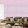 Light gray and powder pink glitter wallpaper for living room and bedroom 50x1000