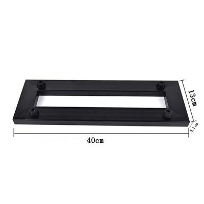 1 Set Guitar Effect Pedal Board 40*13Cm Diy Guitar Pedalboard With Magic Tape