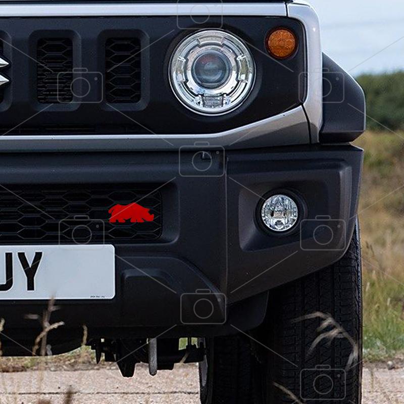 Auto Metall Karosserie Nashorn Rhinoceros Logo Aufkleber Kühlergrill Abzeichen Kofferraum Embleme Sticker Zubehör
