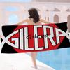 Gilera Furry Microfiber Printed Beach Towel Mountain Climbing Yoga Beach Swimming Running Absorbent Soft Towel