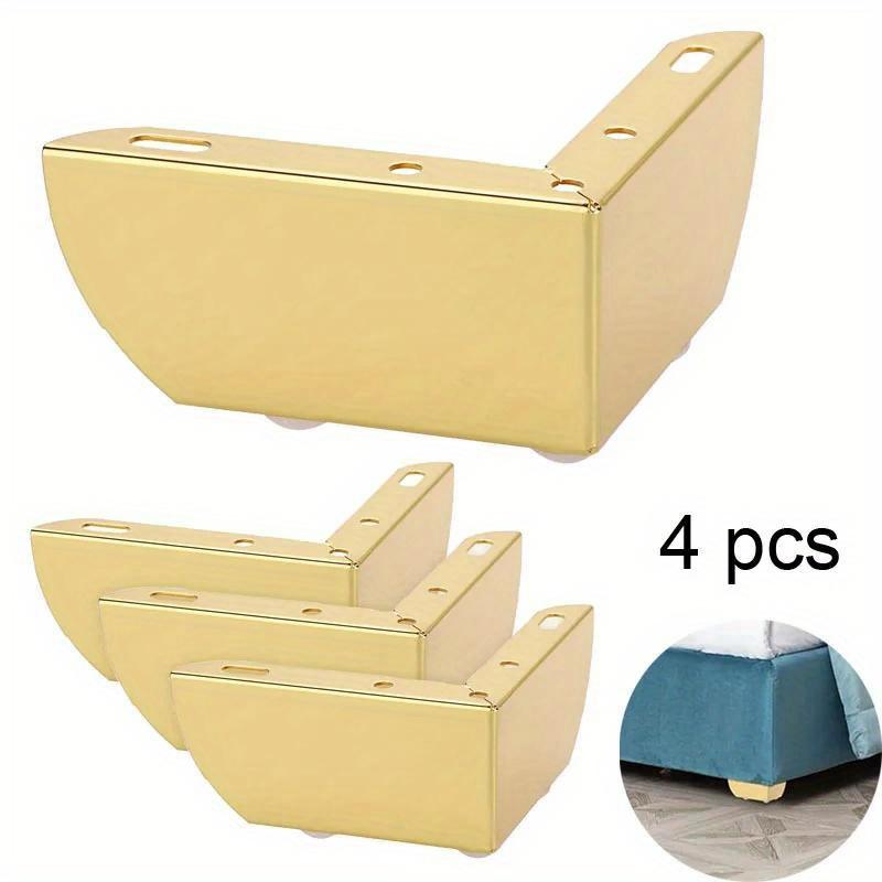 4 stk Moderne Metall Møbler Sofa Skap Ben Montering DIY Erstatningsben Sett Møbler Skap Fot Ben Sofa Seng Bord Føtter