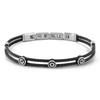 Nomination Bracelet Sealover Black Color Coated Details Cubic Zirconia (Black Cz) 135003/007