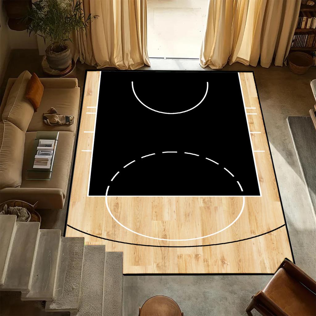 Basketball Court Carpet Rug Soft Rug For Home Decor Gift Carpet Sofa Carpet Birthday Gift Christmas Gift