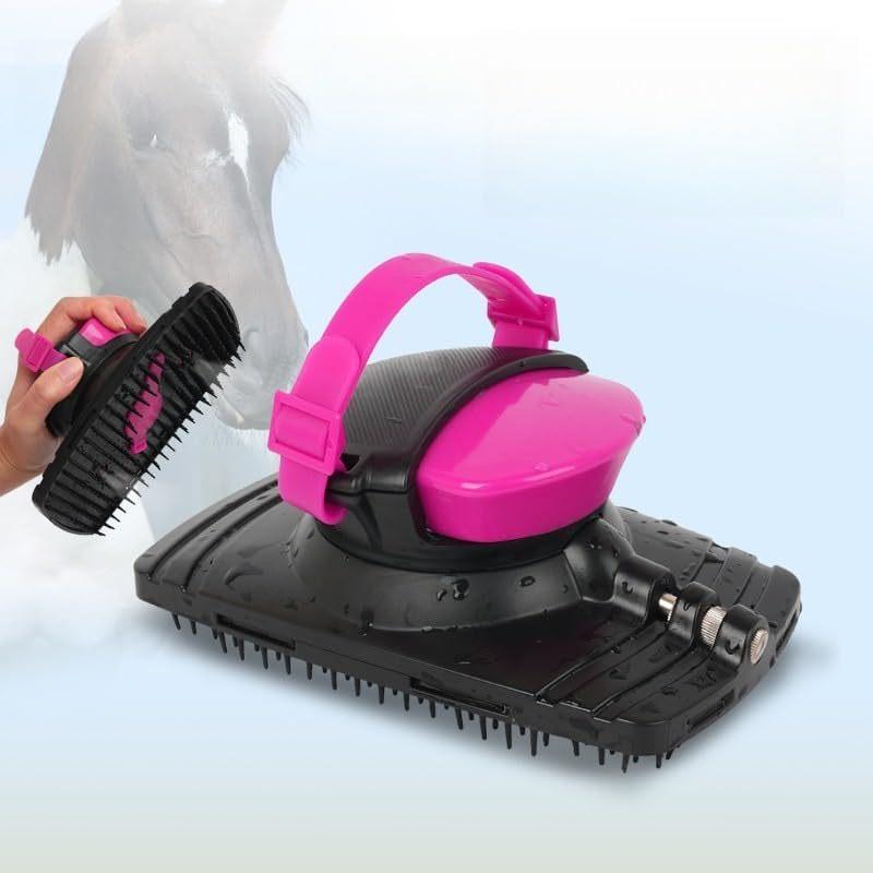 

1 шт. щетка из конского волоса, щетка с функцией хранения воды, инструмент для ухода за шерстью питомца (для кошек, собак и лошадей)