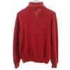 346 BROOKS BROTHERS Cashmere Blend Long sleeve Half zip knit S Red Men's Used