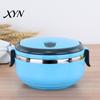 Leak Proof Meal Prep Stackable Insulated Lunch Box with Handle, Stainless Steel Interior Easy Cleaning Office Work Design, Leak-Proof Portable