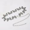 Bohemian Style Engraved Metal Waist Chain for Dresses and Jeans