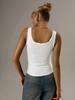 Lace Camis Women Solid Color V Neck Crop Tops Fashion Bow Tube Top Female Sleeveless Camisole
