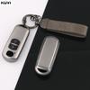 2 3 4 Buttons Gun Grey New Car Key Case Cover For Mazda 2 3 5 6 Cx-3 Cx-5 Cx-7 Cx-9 Speed Miata Mx5 Shell Jacket Protector Fob