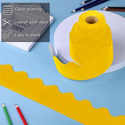 Adesivi per bordi di lavagna per aule creative, decorazione di bordi per cartelloni pubblicitari
