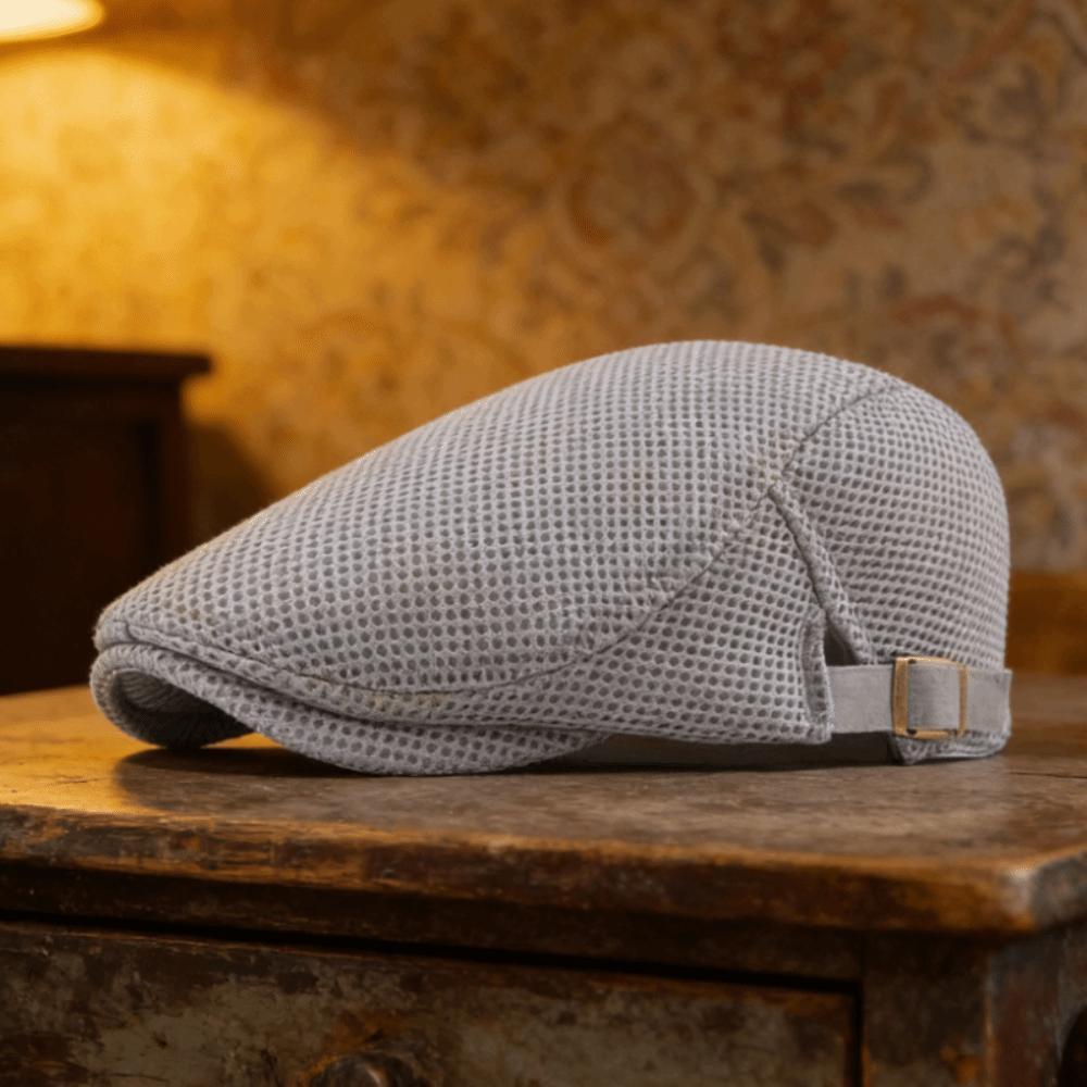 Washable Mesh Beret Cap Versatile Flat Cap Newsboy Cap Peaked Cap  Daily Outfit