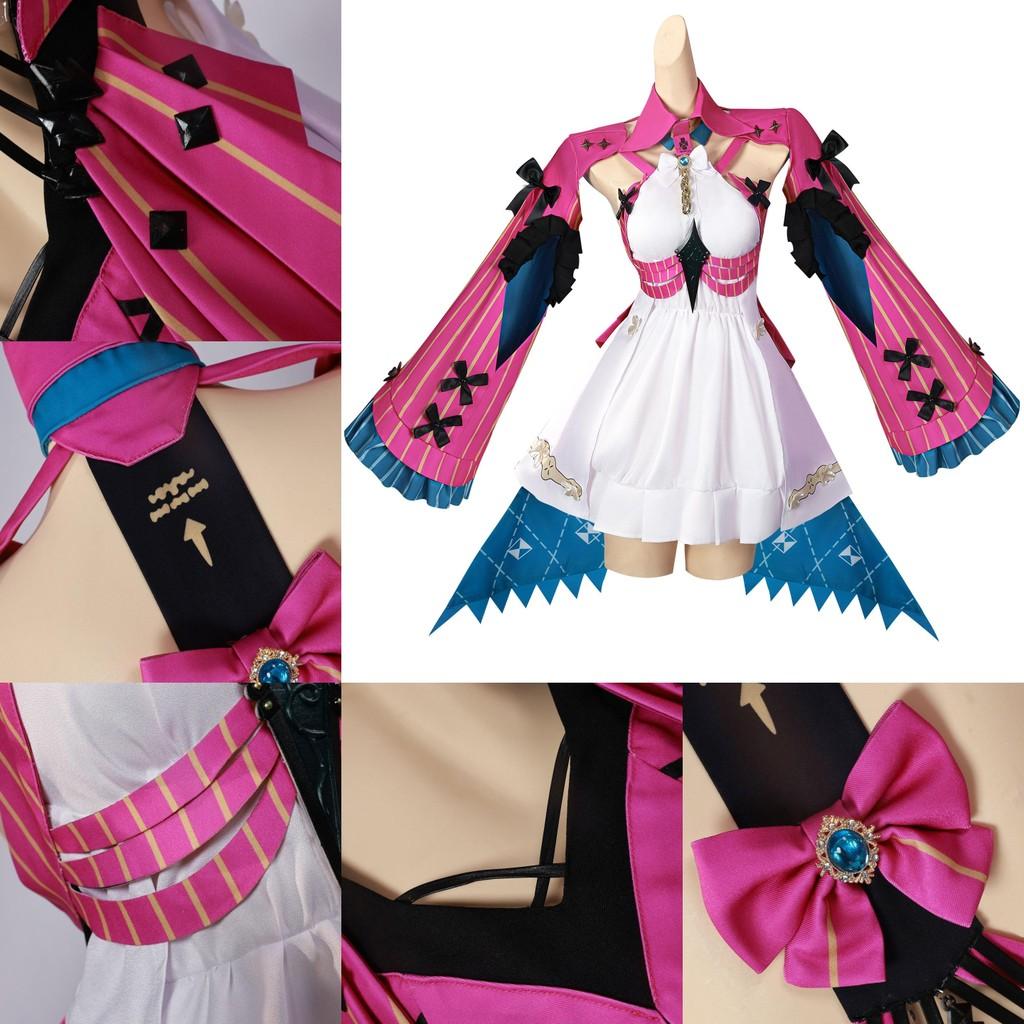 Carlotta Wuthering Waves Montelli Cosplay Costume Role Play Party Halloween