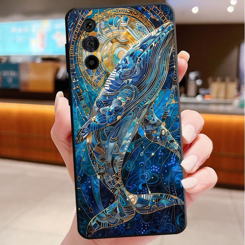 

Animal Whale Phone Case For Motorola Edge 50 40 Pro 60 50 40 30 Ultra Neo Fusion Moto G Play G Stylus G Power G 2025 Moto Edge 40 Neo